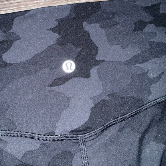 Rare Lululemon Align HR Heritage 365 Camo Deep Coal Multi 28” Size:6 - Picture 8 of 10